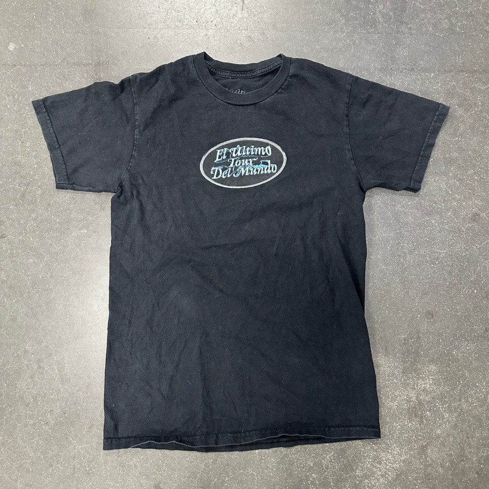Bad Bunny El Ultimo Tour Del Mundo 2022 Concert T-Shirt Black Mens Small